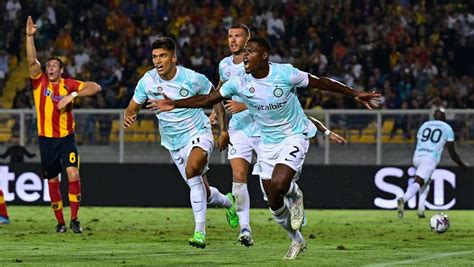 Inter beat Lecce 2.